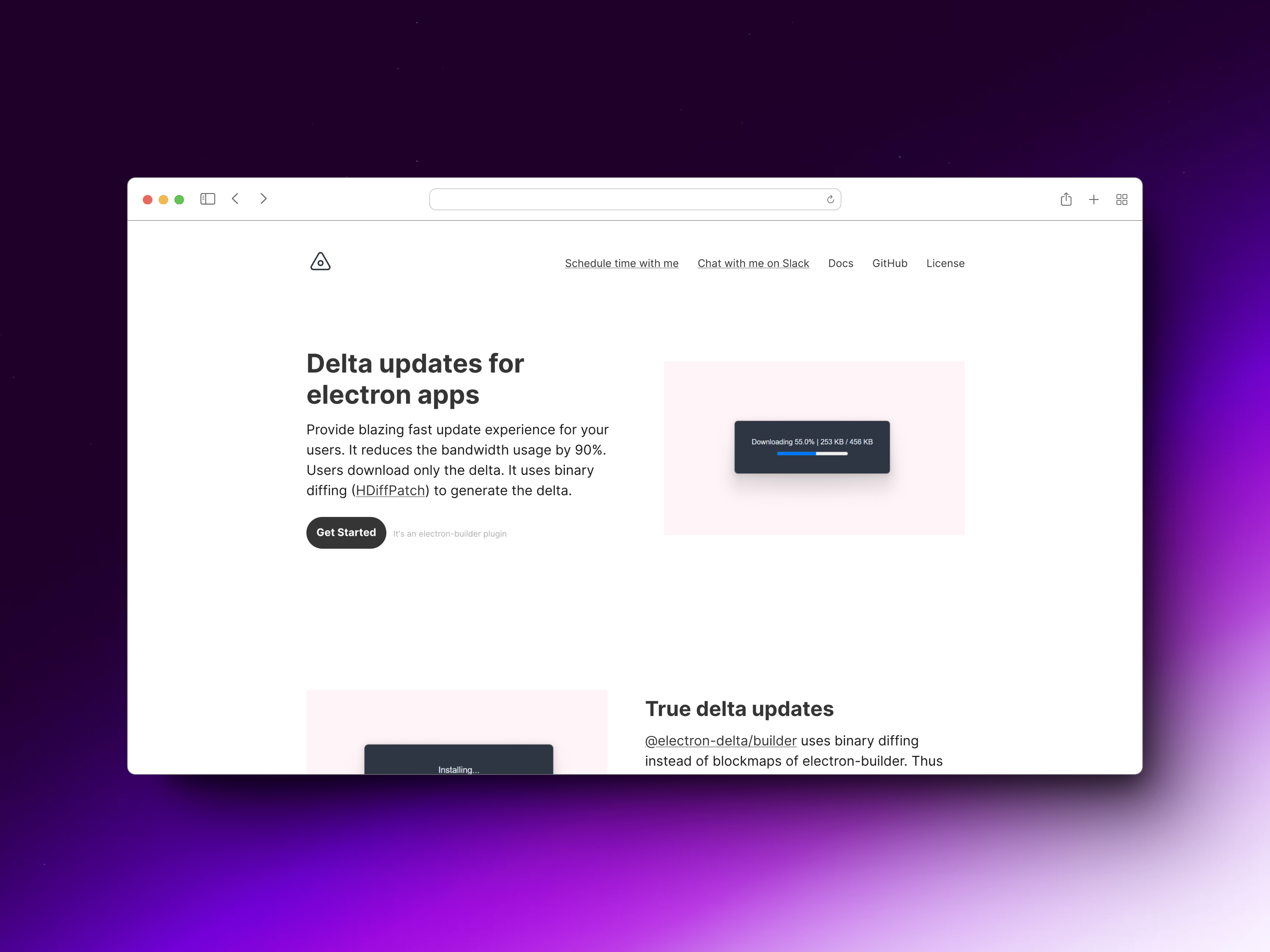 ElectronDelta screenshot